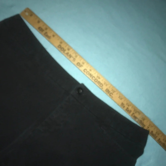 ST. JOHN’S BAY stretchy high waist boot cut black jeans size 12 - Picture 6 of 9